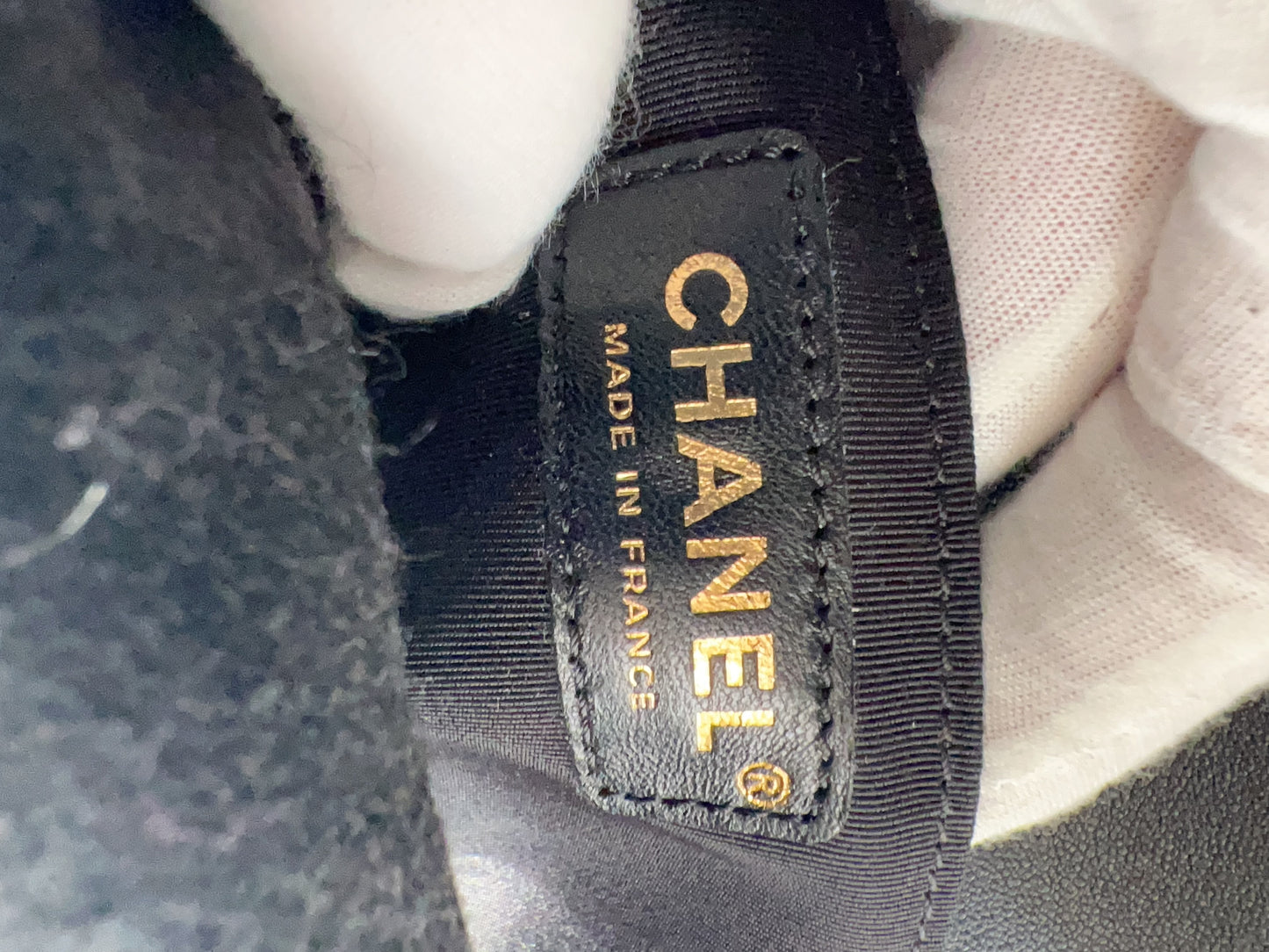 Chanel Leboy medium black gold