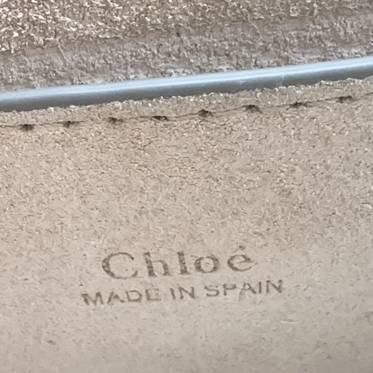 Chloé Suede Trim Faye Crossbody Bag