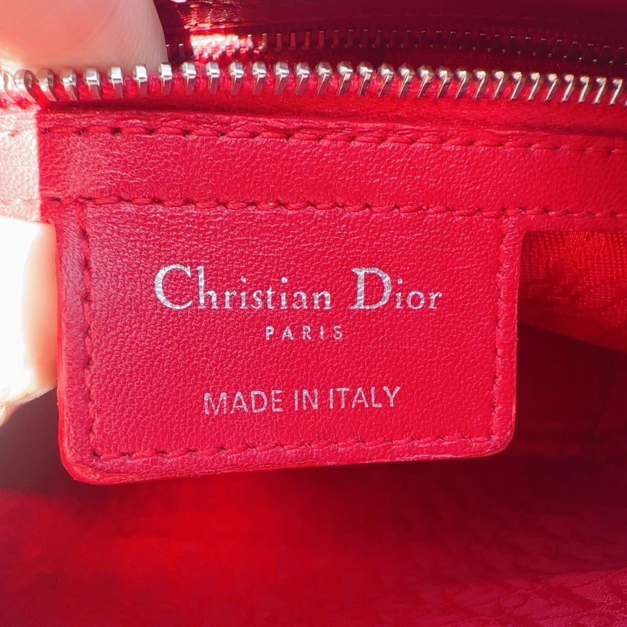 Christine Dior Medium Cannage Lady Dior