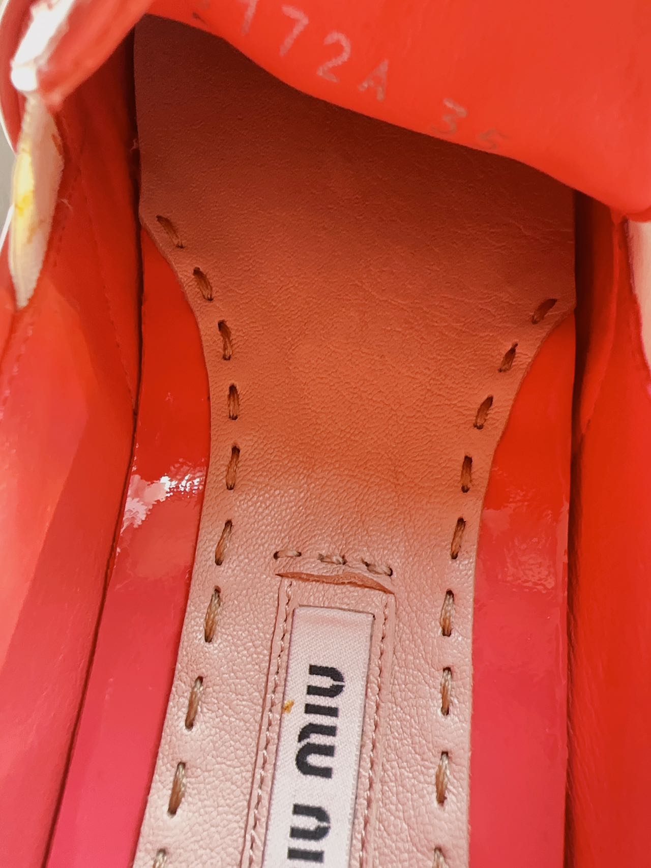 Miu Miu Patent Leather Loafers New