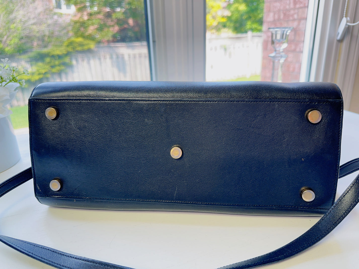 SAINT LAURENT Black Small Sac Du Jour Tote