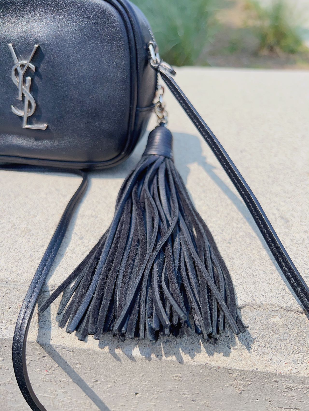 Saint Laurent Monogram Cross Body Blogger Bag