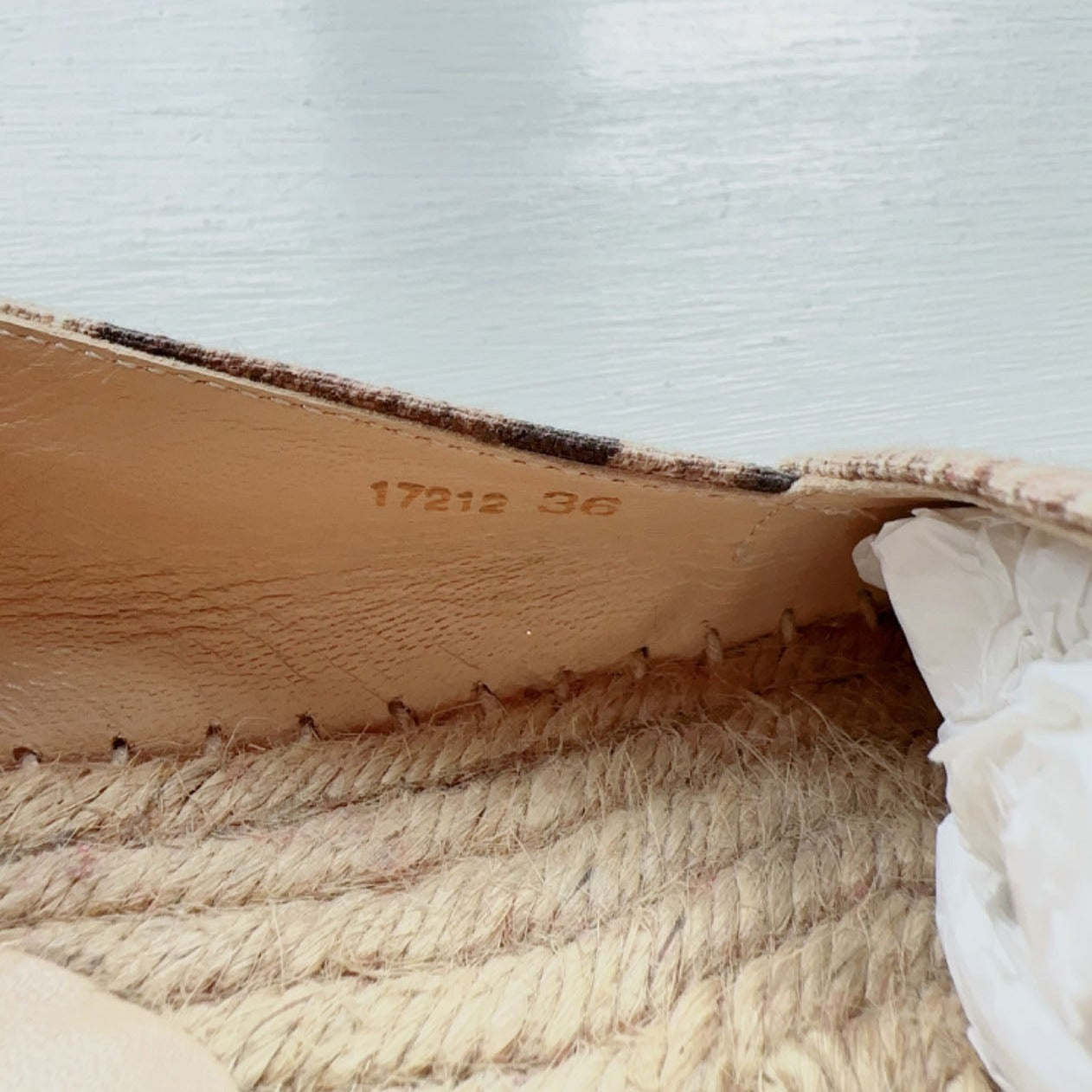 Dolce & Gabbana DG Fisherman Espadrilles Flat Size36