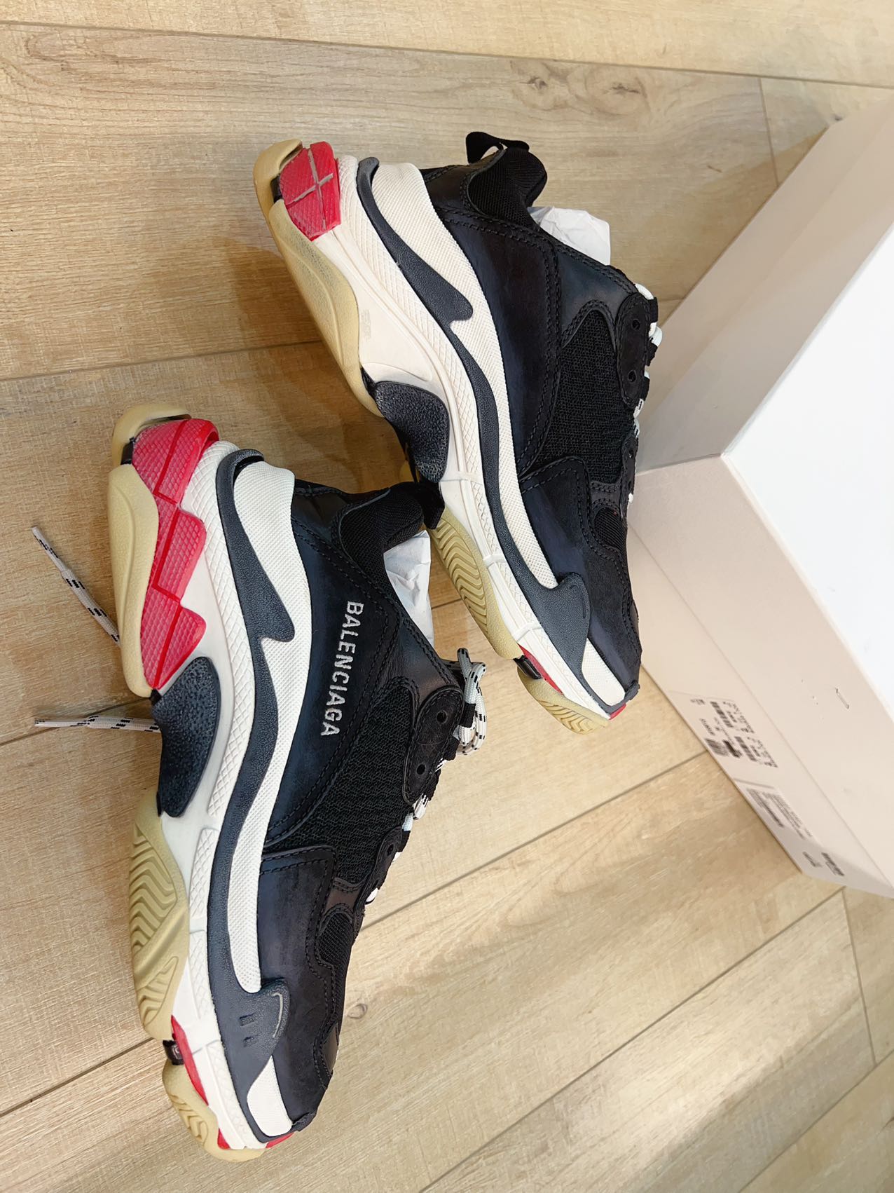 Balenciaga Triple S Chunky Sneakers Size37