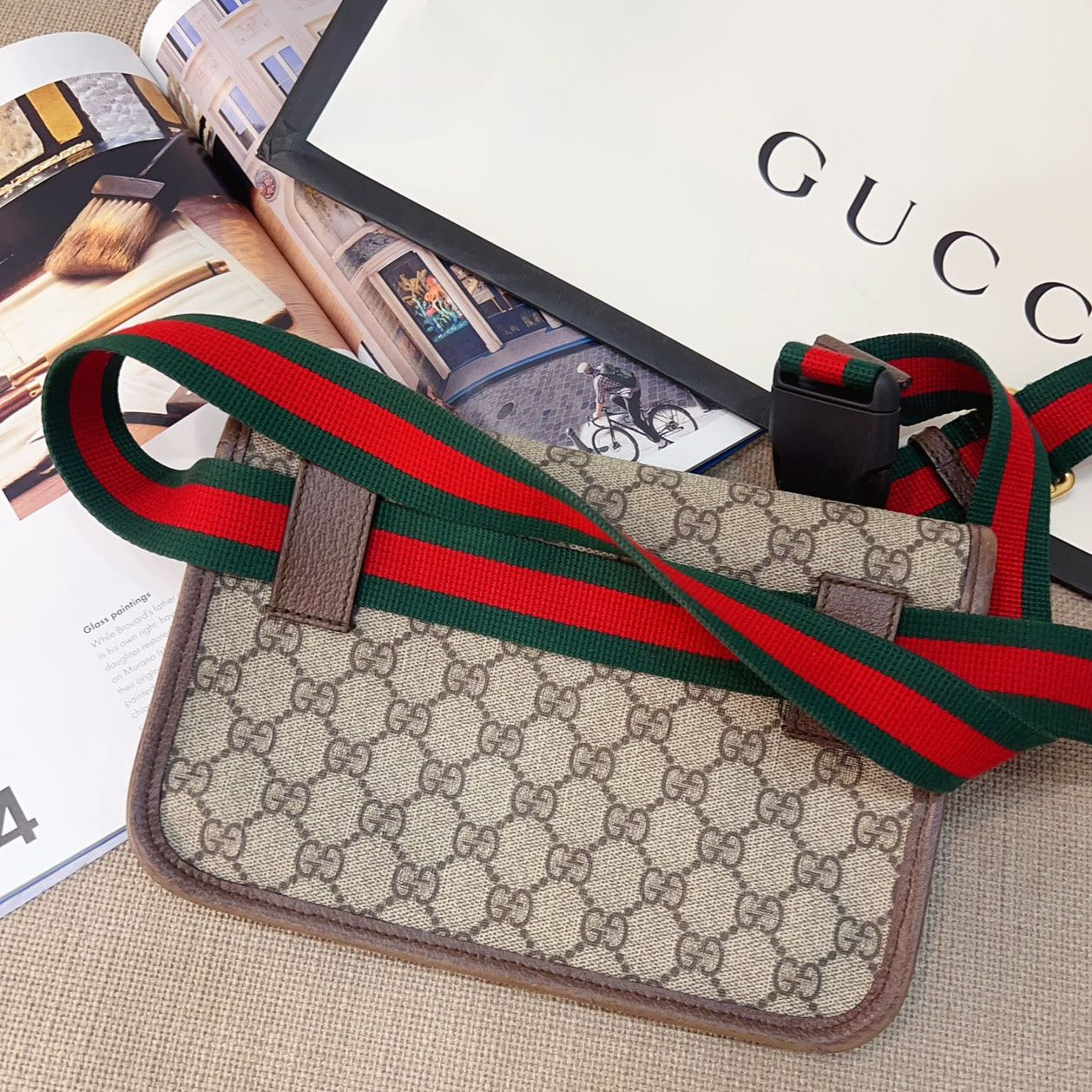 Gucci GG Supreme Neo Vintage Belt Bag