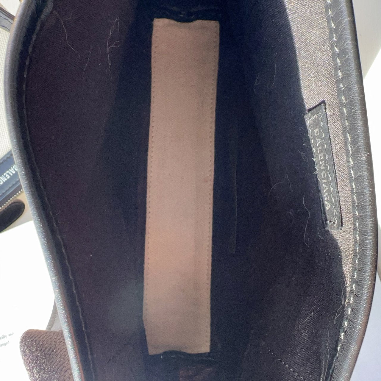 BALENCIAGA CABAS Denim Tote Bag