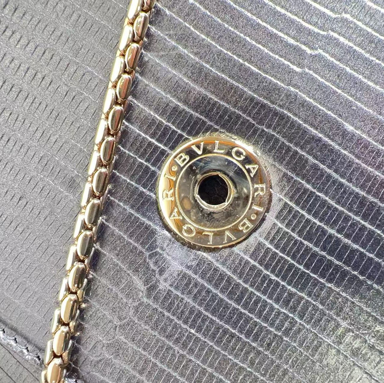BVLGARI Serpenti Lizard Bag