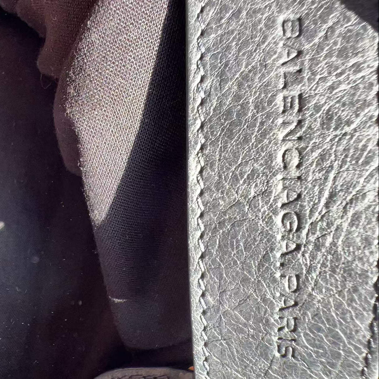 Balenciaga Lambskin Leather 21 City Bag, Giant Rose Gold Hardware