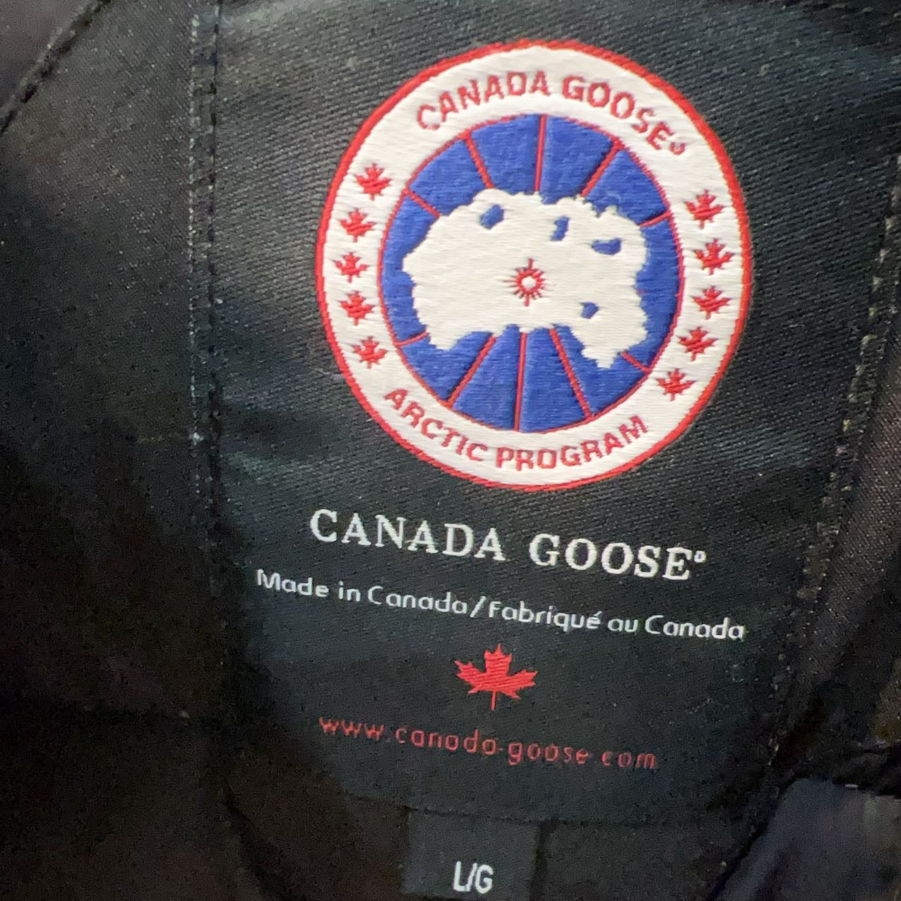 Canada Goose Men's Citadel Parka Black SizeL