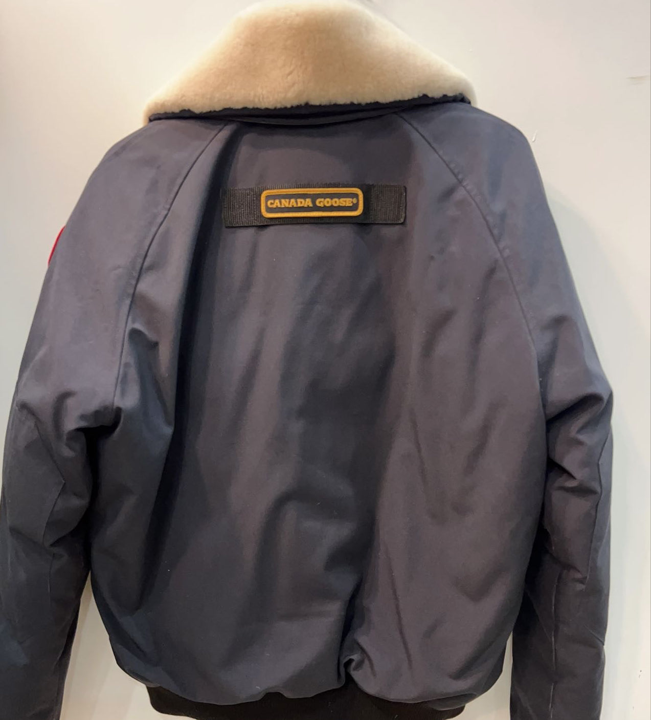 Canada Goose Men’s Graphite FOXE bomber jacket in sizeM