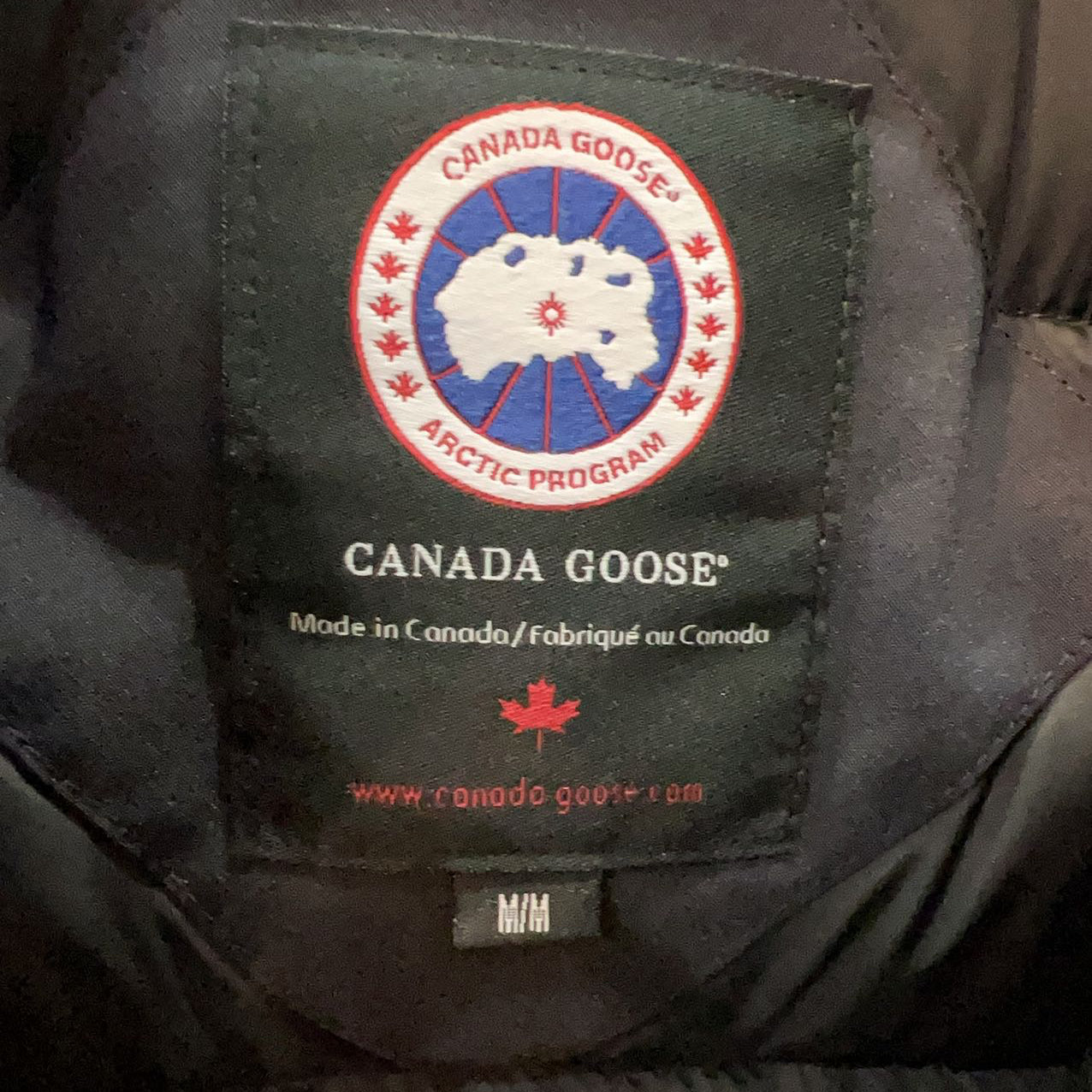 Canada Goose Men’s Graphite FOXE bomber jacket in sizeM