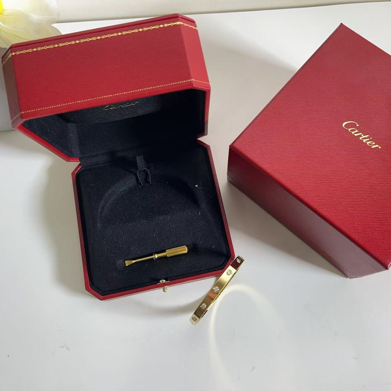 Cartier 10 Diamond LOVE Bracelet, Classic Model Yellow Gold 2019