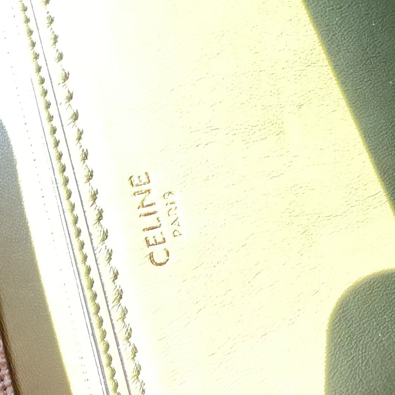 Celine Lizard Medium Classic Box Flap Bag Brown