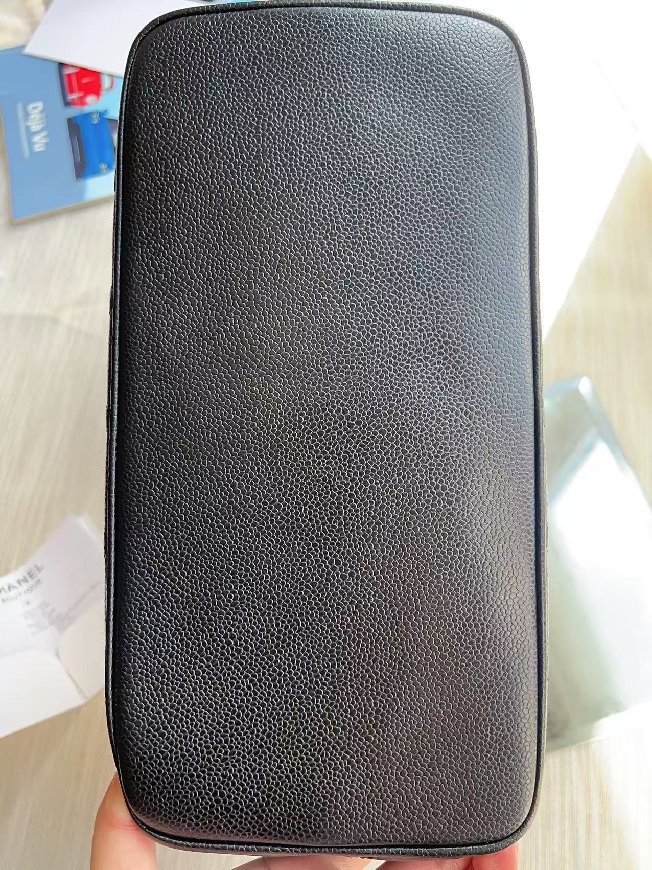 Chanel Caviar Medallion Tote Black