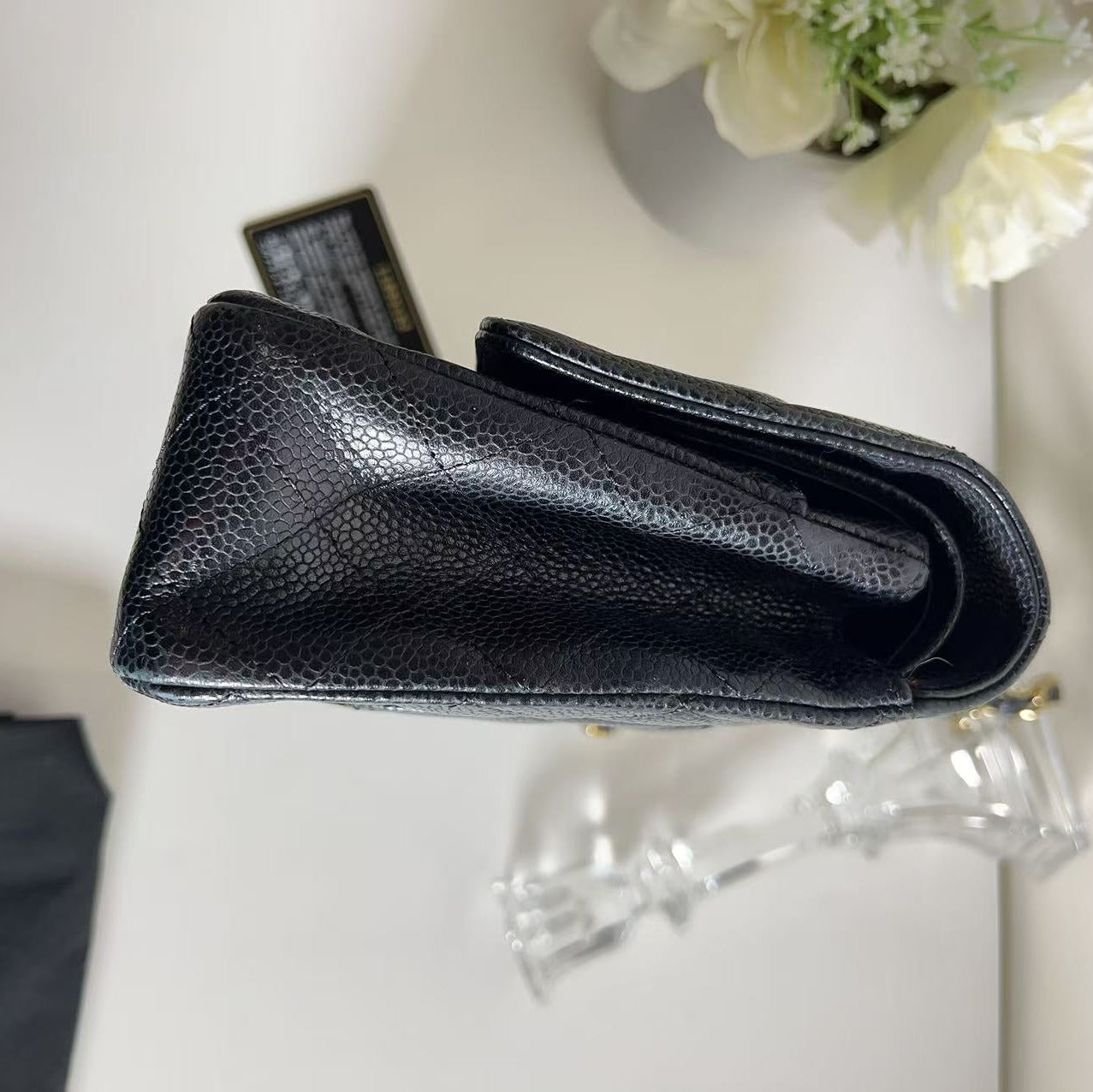Chanel Caviar Medium Classic Double Flap Bag Black