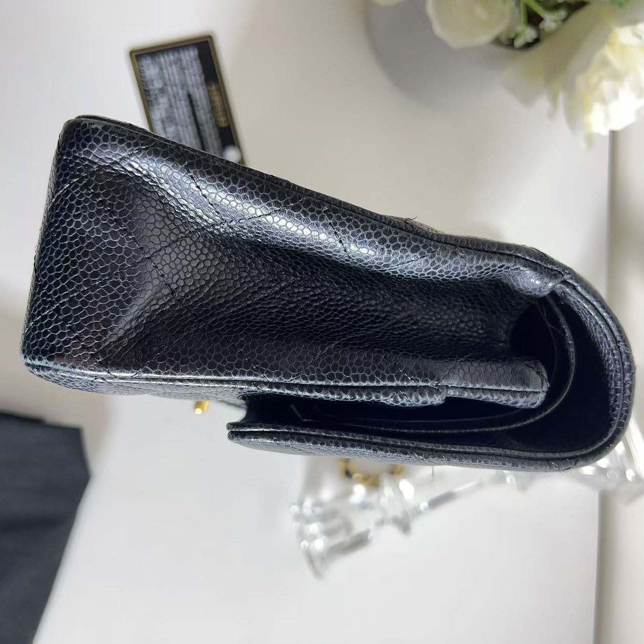 Chanel Caviar Medium Classic Double Flap Bag Black