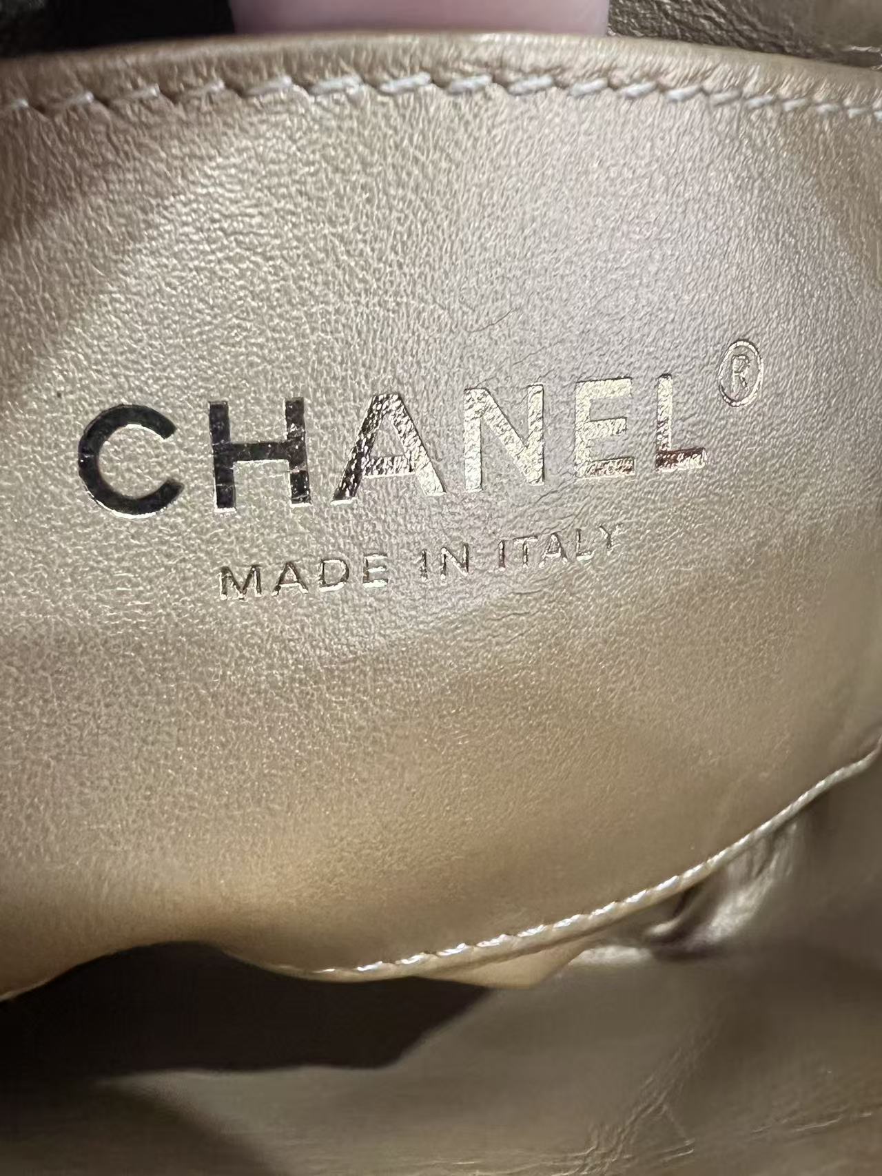 Chanel Pink Quilted Lambskin Pearl Crush Camera Bag