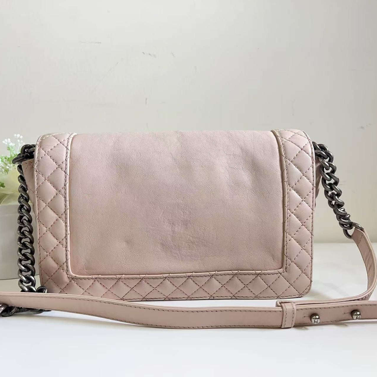 Chanel Reverso Calfskin New Medium Boy Flap Bag