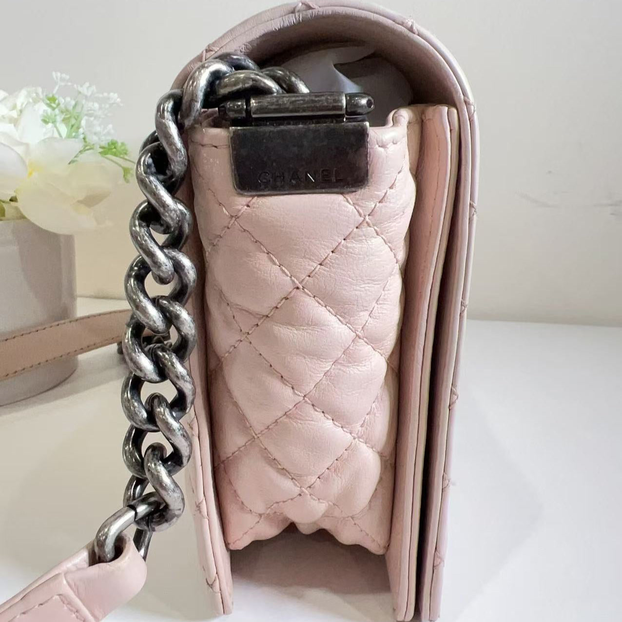 Chanel Reverso Calfskin New Medium Boy Flap Bag