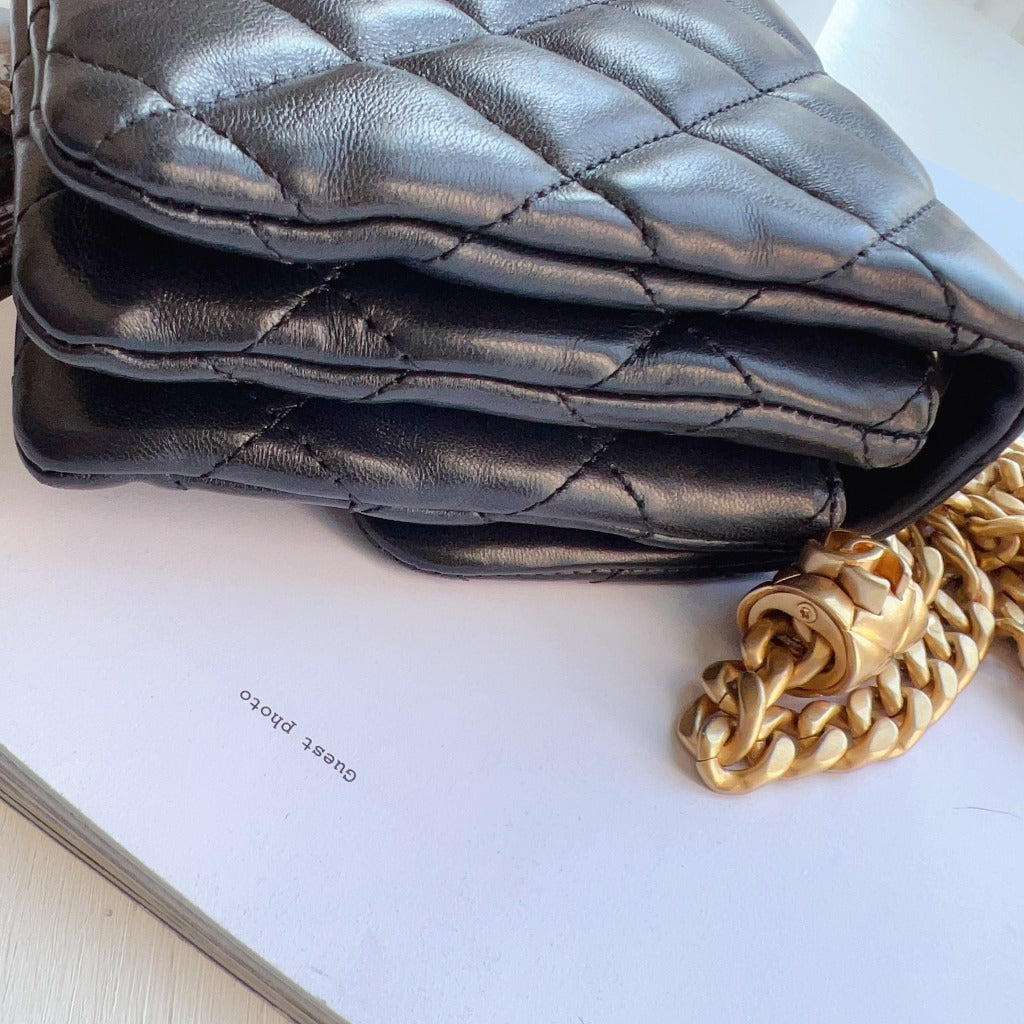 Chanel-Long-Flap-Bag-Quilted-Small-side