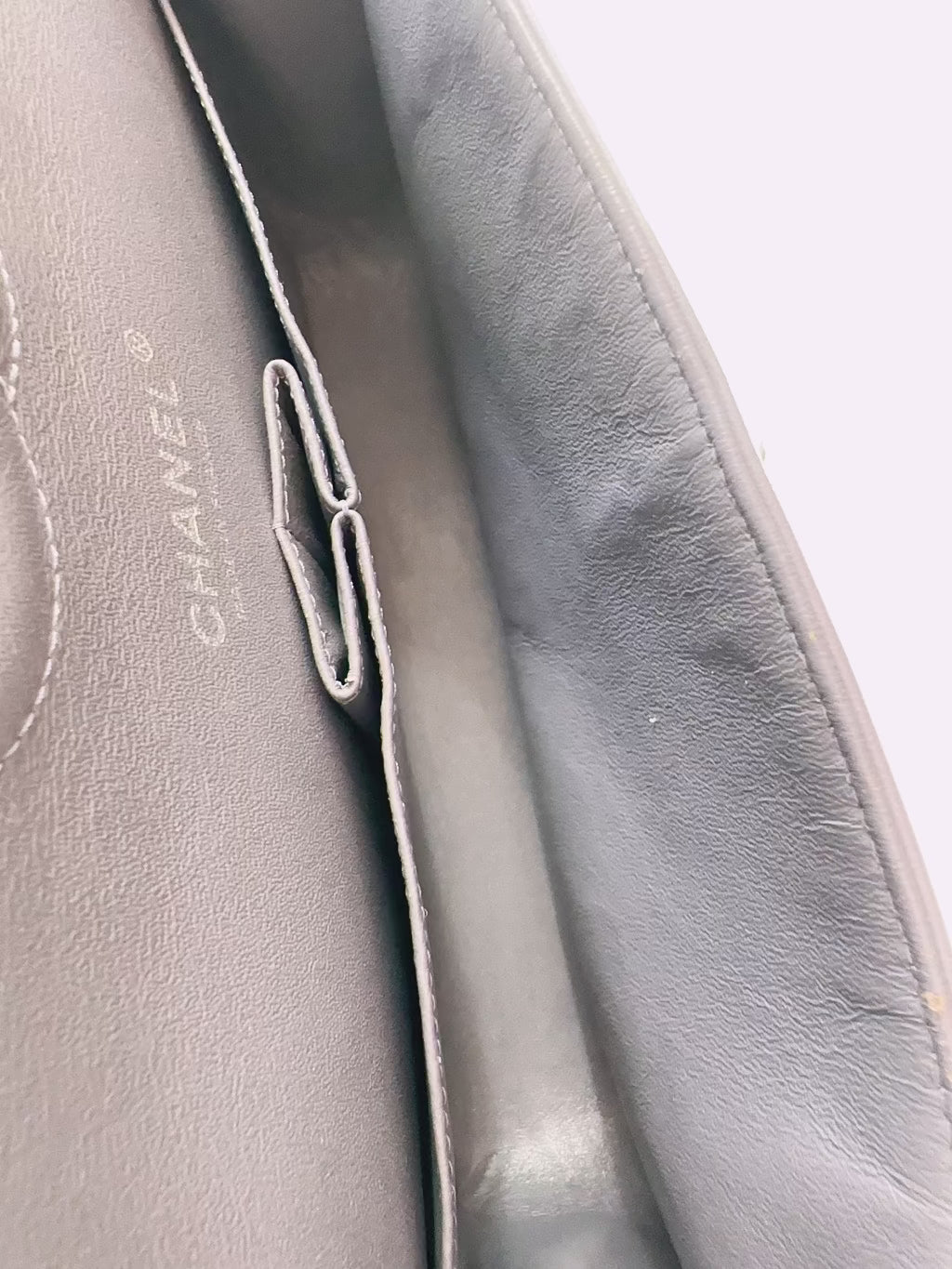 Chanel-Medium-Classic-Double-Flap-Bag-Purple-interior