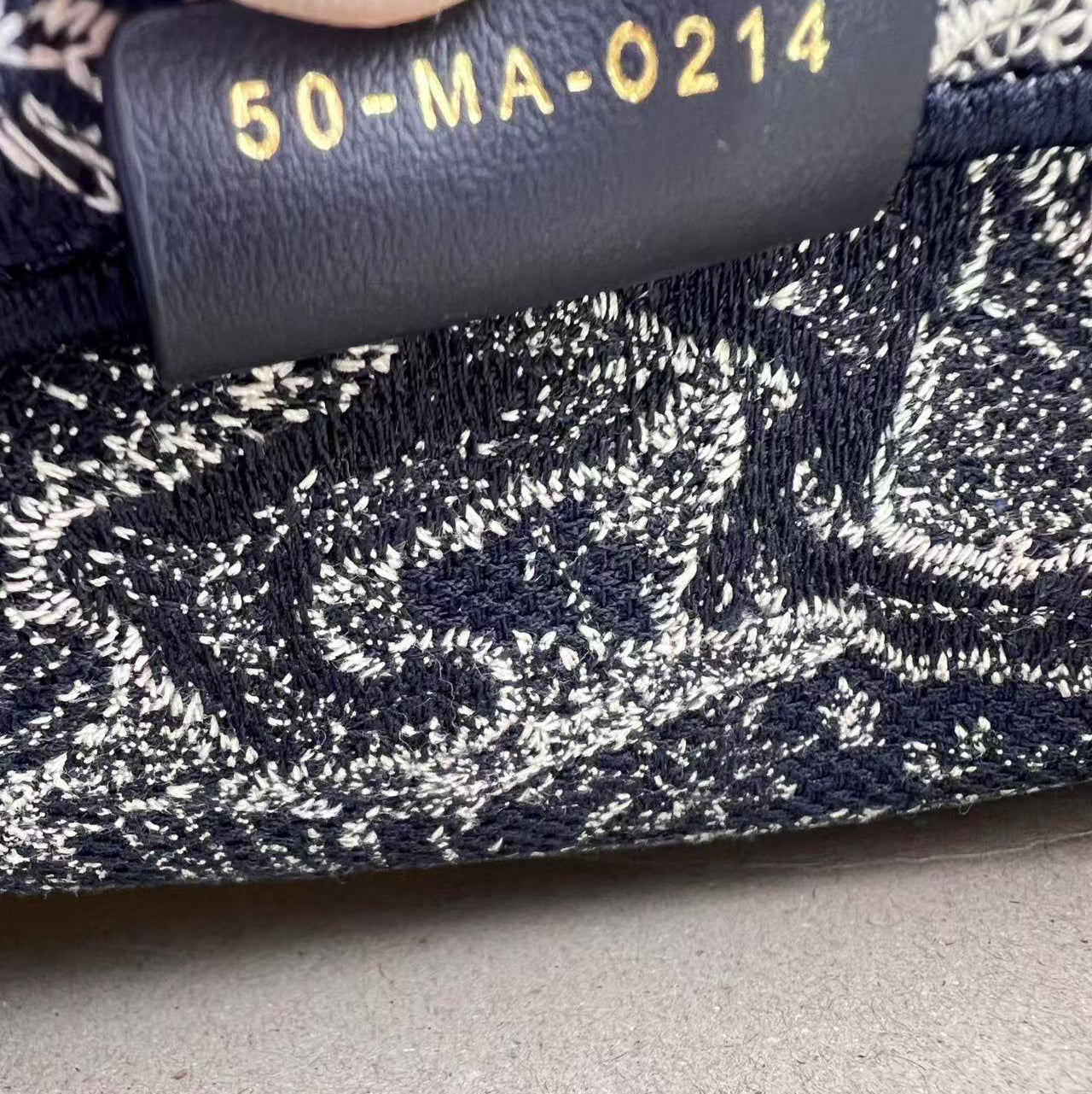Dior Medium Book Tote Ecru and Blue New