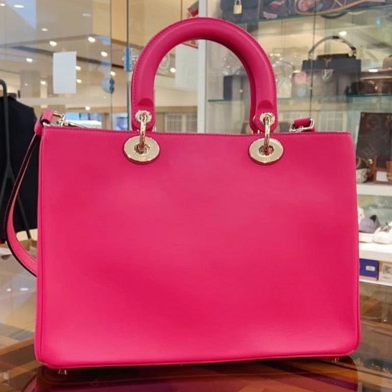 Dior Diorissimo Tote Pink Small