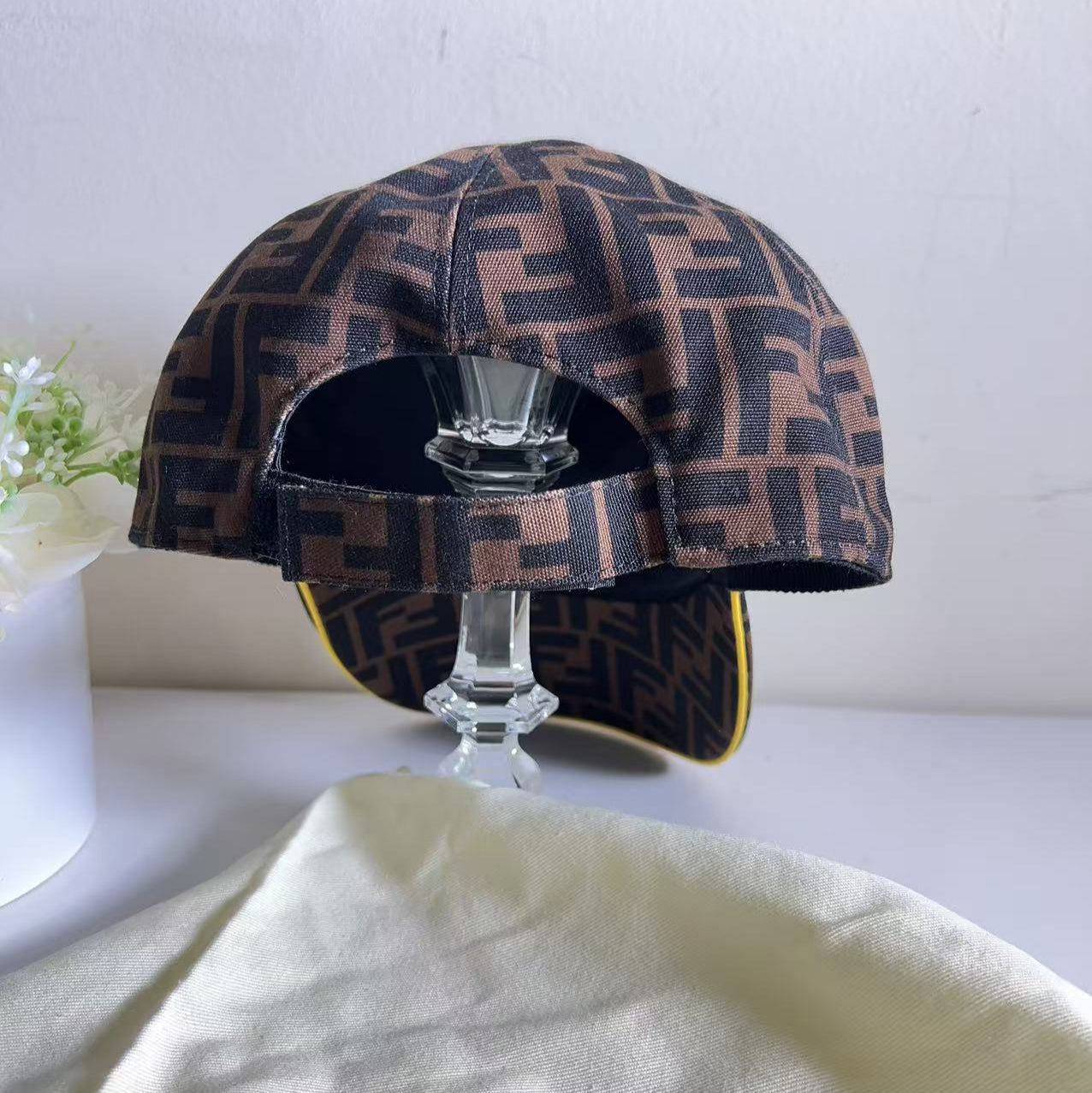 FENDI FF Zucca Printed Baseball Cap