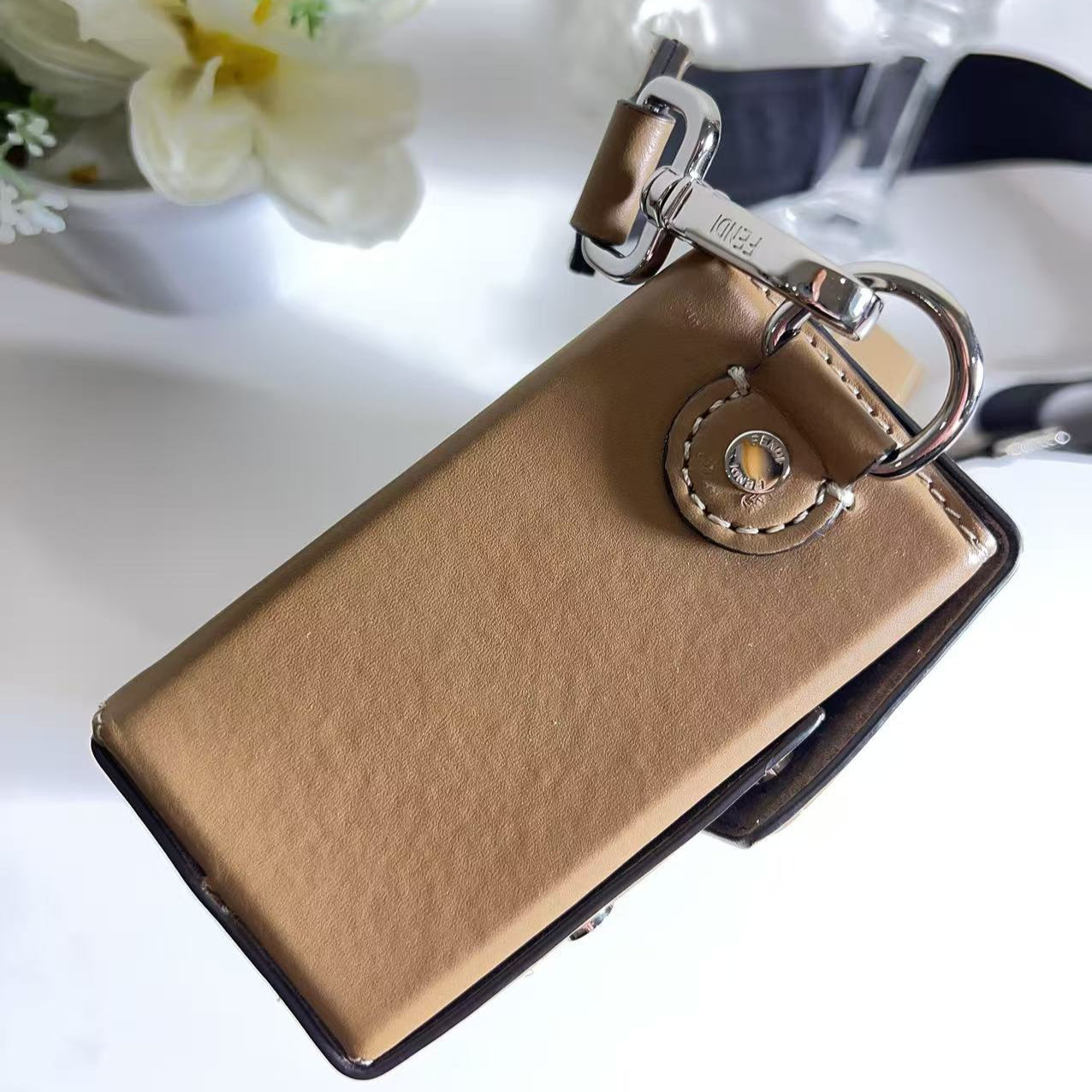 Fendi Zucca FF Baguette Bag