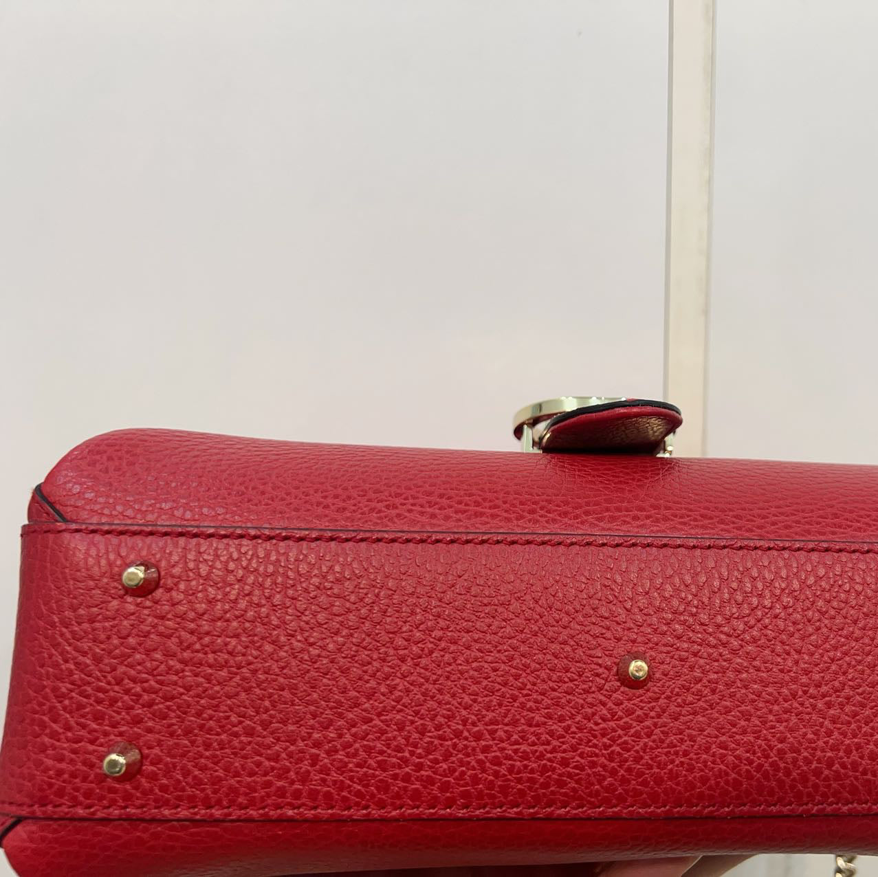 Gucci Dollar Calfskin Interlocking G Top Handle Shoulder Bag
