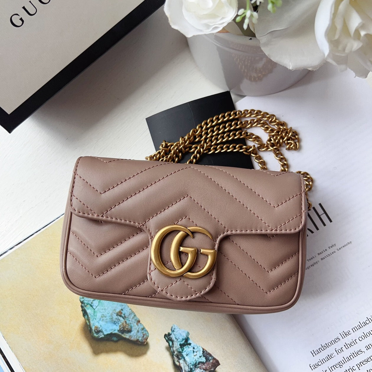 Gucci leather marmont online