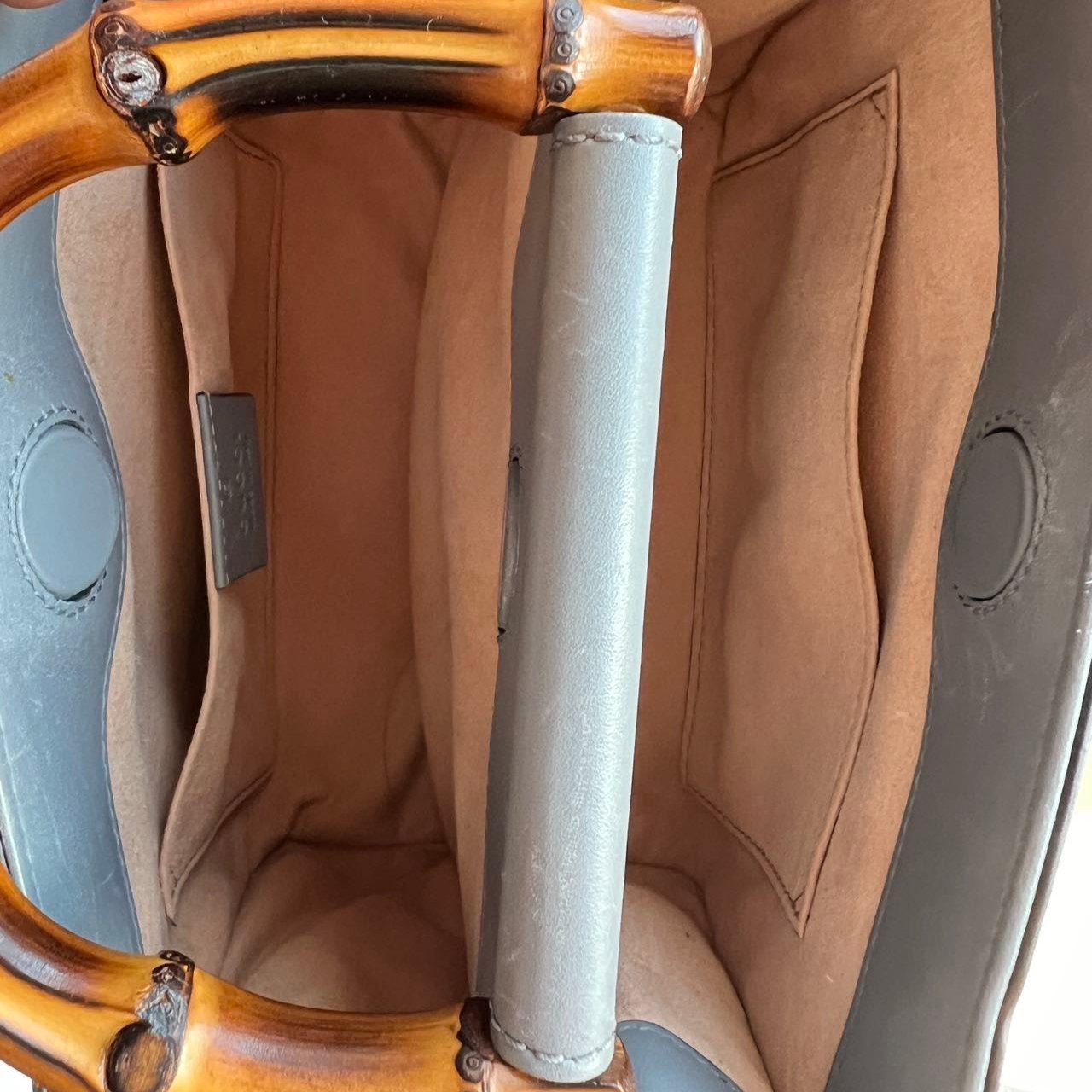 Gucci Nymphaea Top Handle Bag Leather Small