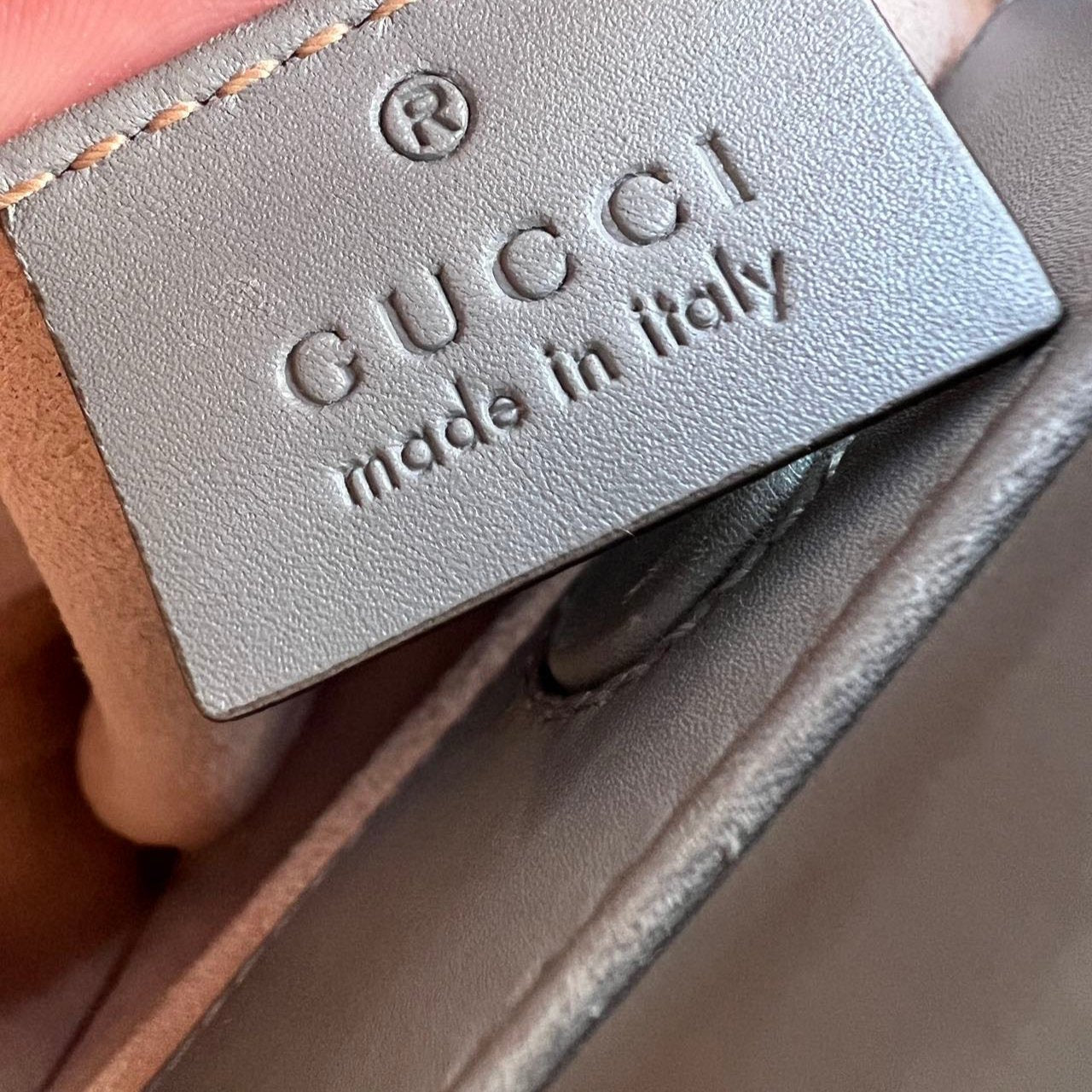 Gucci Nymphaea Top Handle Bag Leather Small