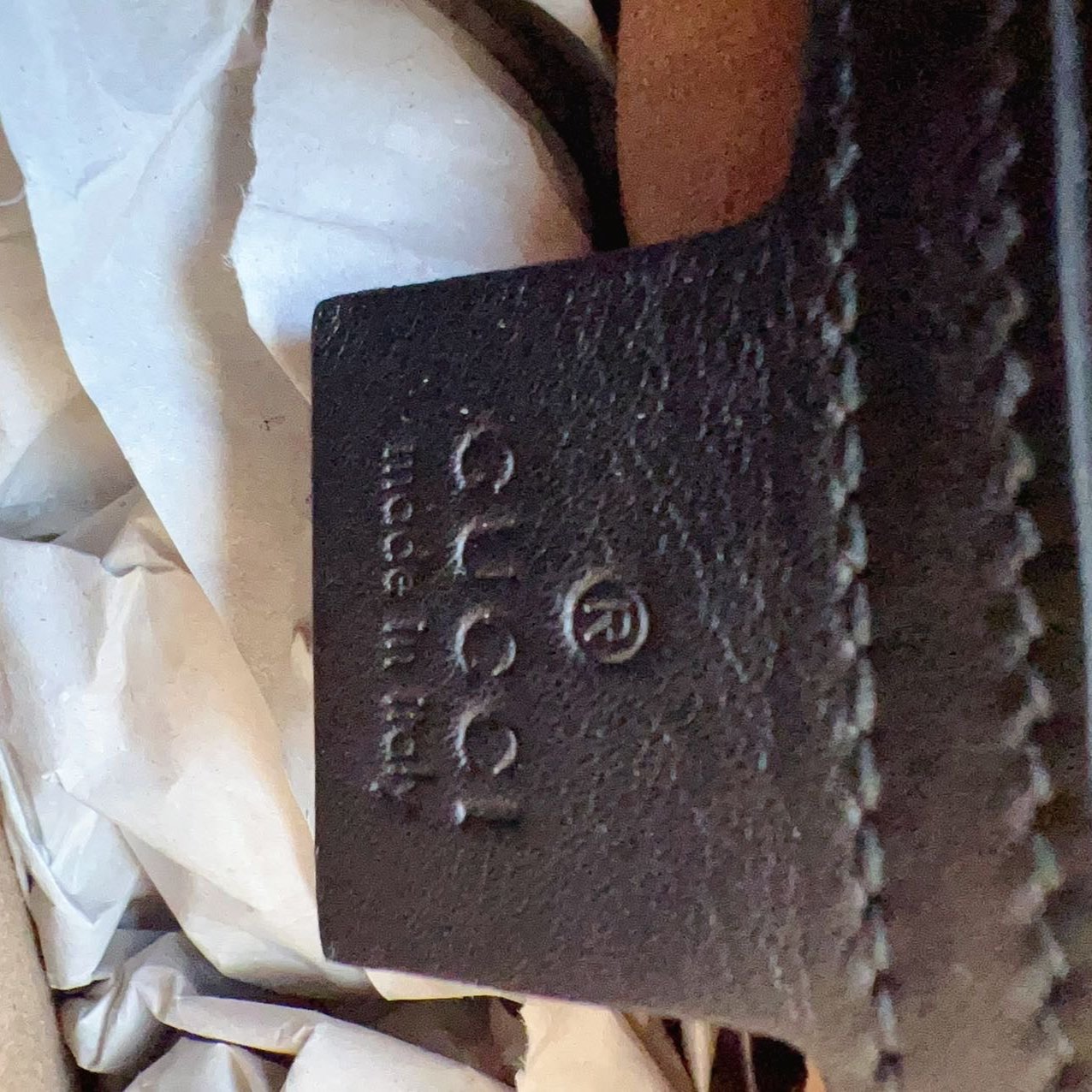 Gucci GG Supreme Monogram Calfskin Small Padlock Bag