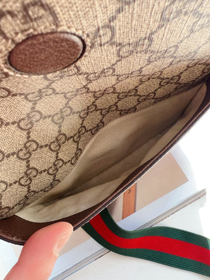 Gucci GG Supreme Small Neo Vintage Messneger Bag