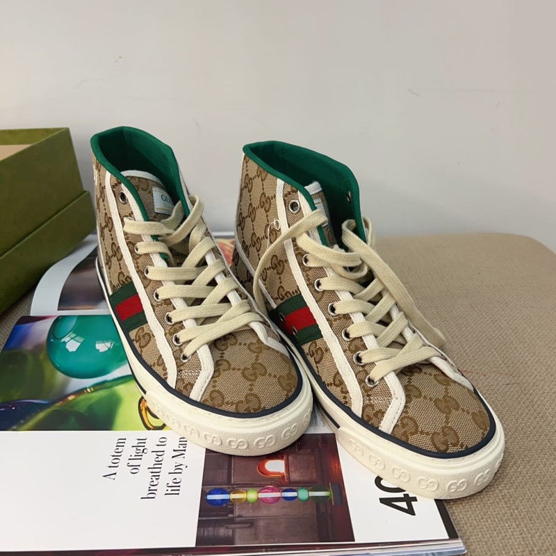 Gucci canvas shoes online