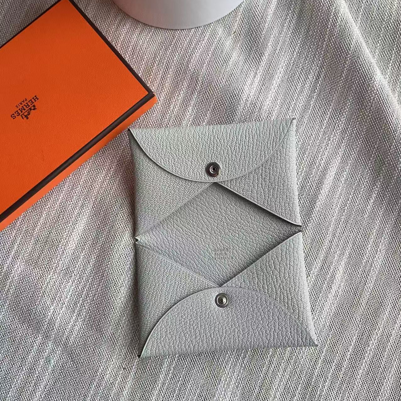 Hermes Calvi Verso Card Holder