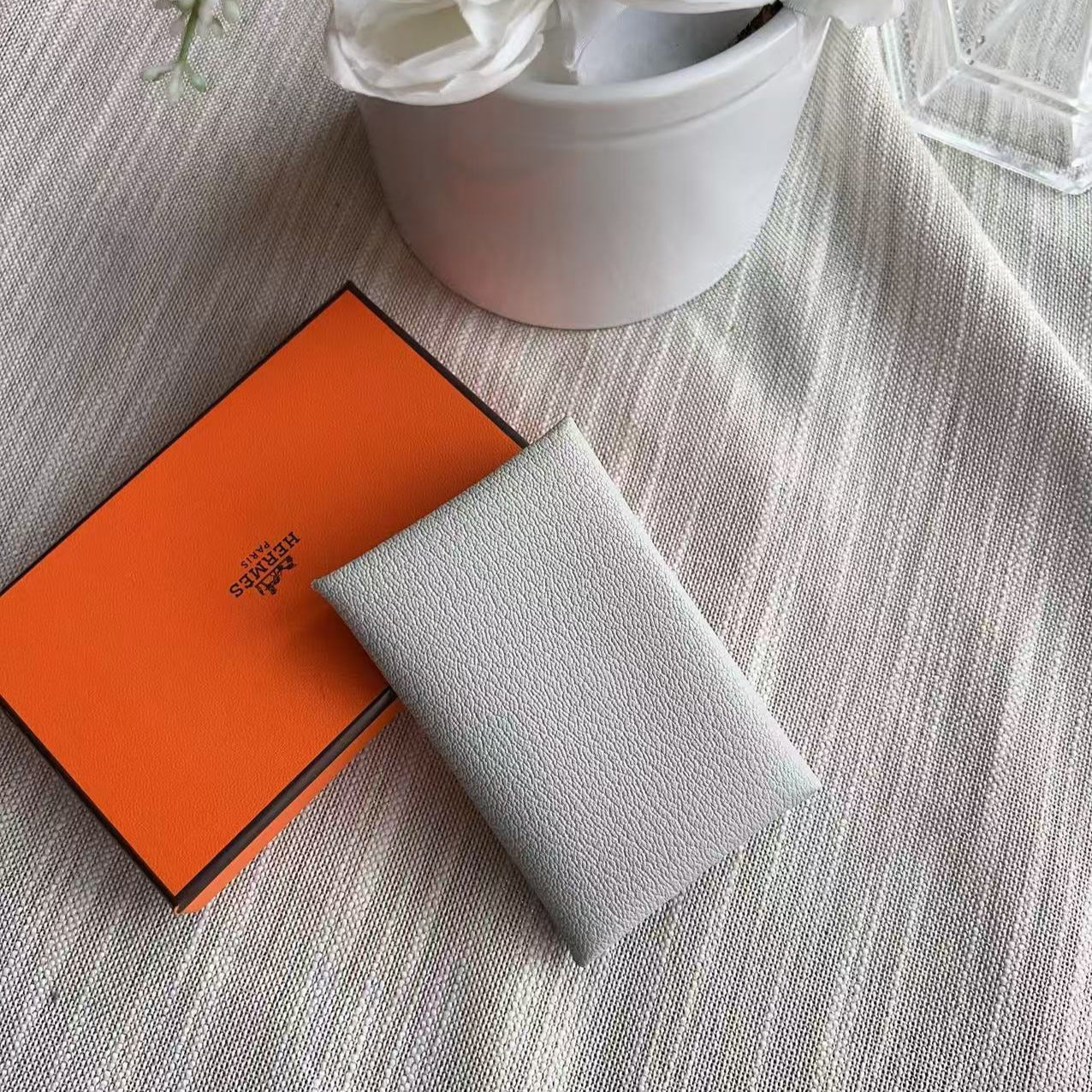 Hermes Calvi Verso Card Holder