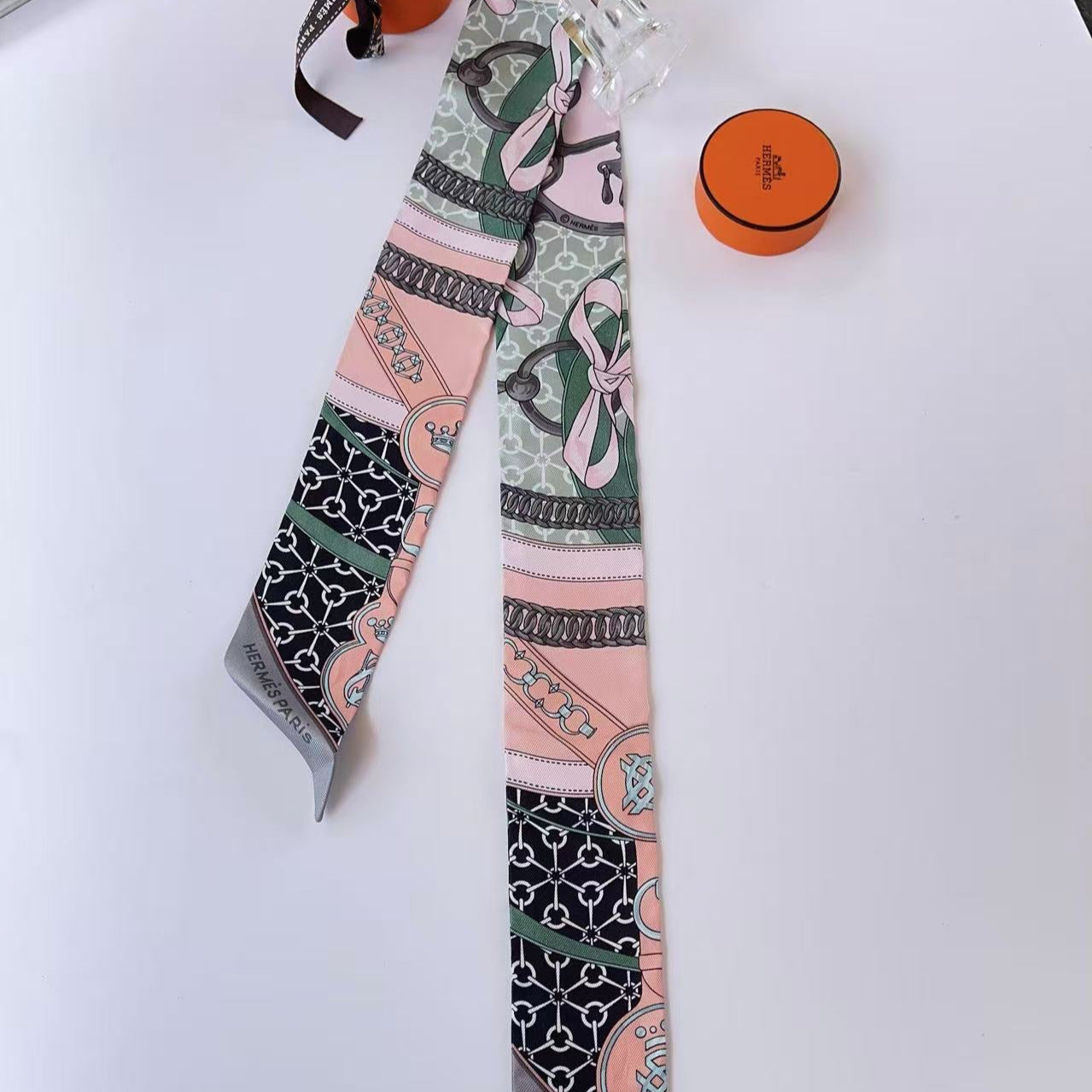Hermes Grand Apparat Scarf Twilly