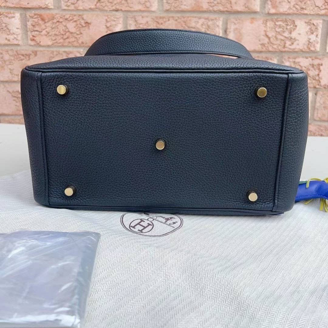 Hermes Lindy 30 Noir Clemence 2017