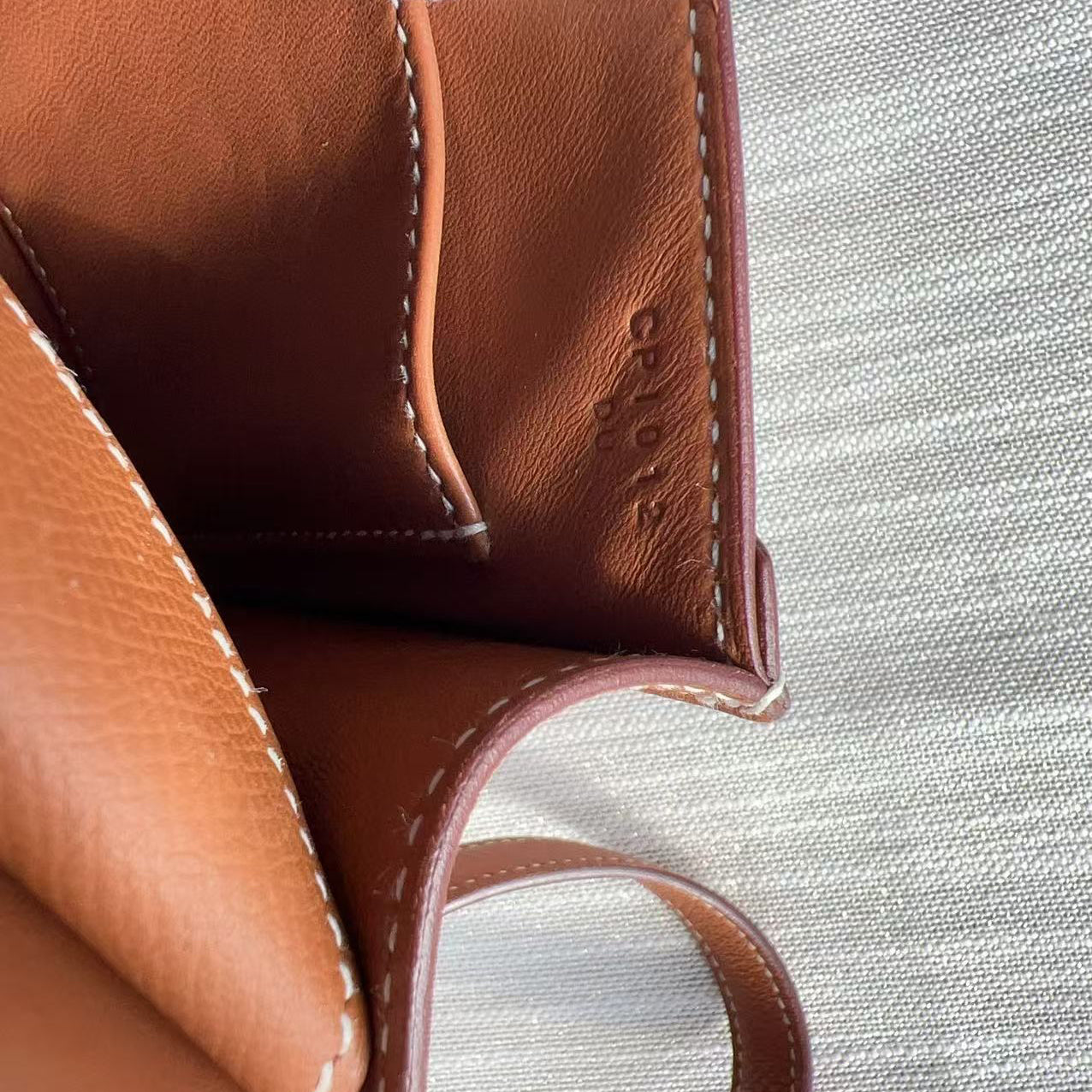 Hermes Verrou leather mini handbag