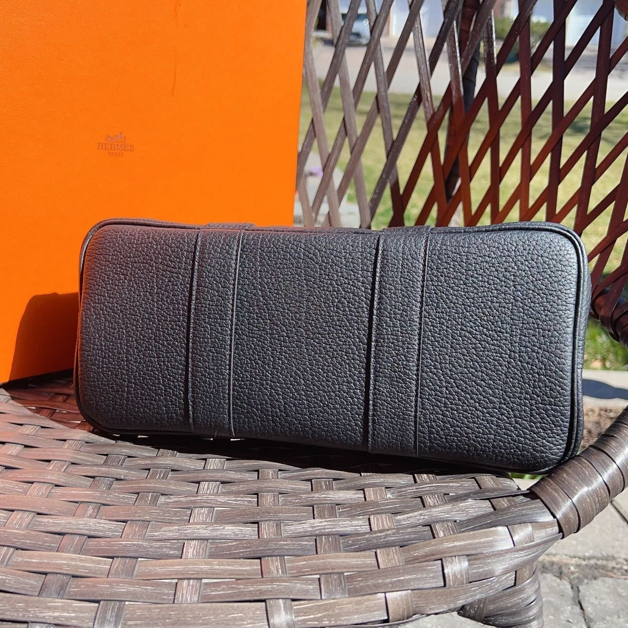 Hermes Toile & Negonda Garden Party30 Dark Grey