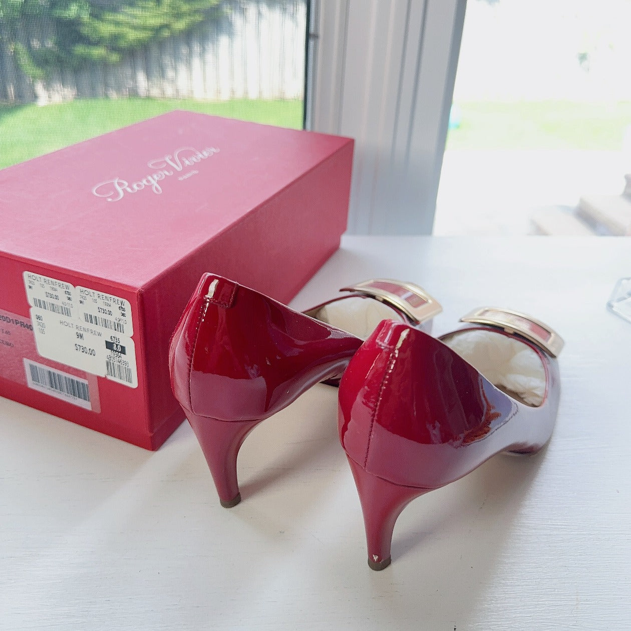 Roger Vivier Patent Leather Pumps