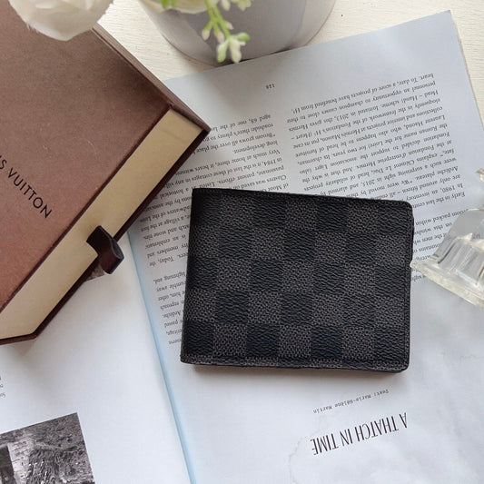 Louis Vuitton Damier Graphite Wallet Black