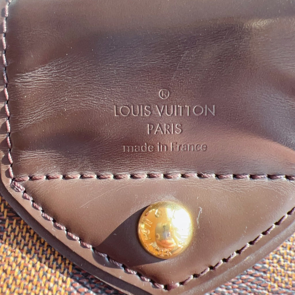 Louis Vuitton Damier Ebene Sistina PM Bag