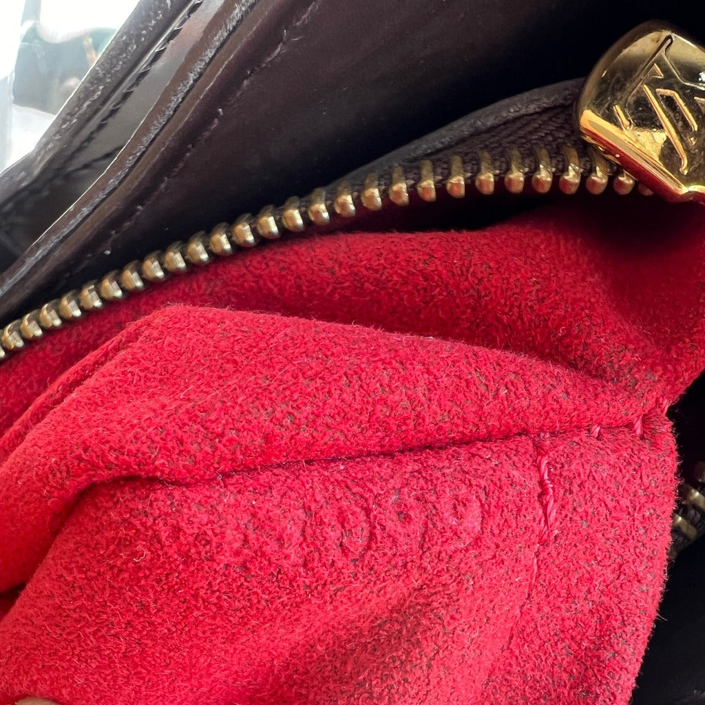 Louis Vuitton Damier Ebene Sistina PM Bag