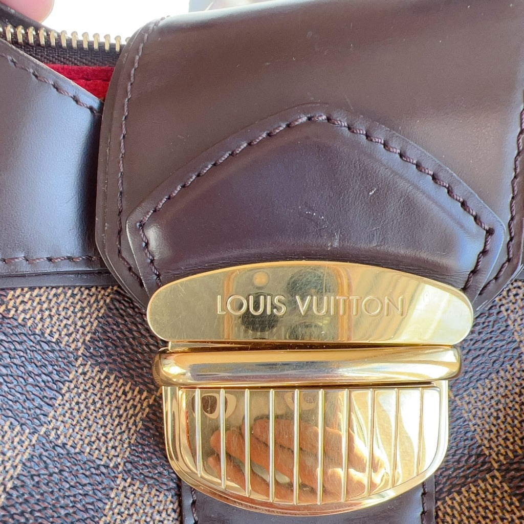 Louis Vuitton Damier Ebene Sistina PM Bag