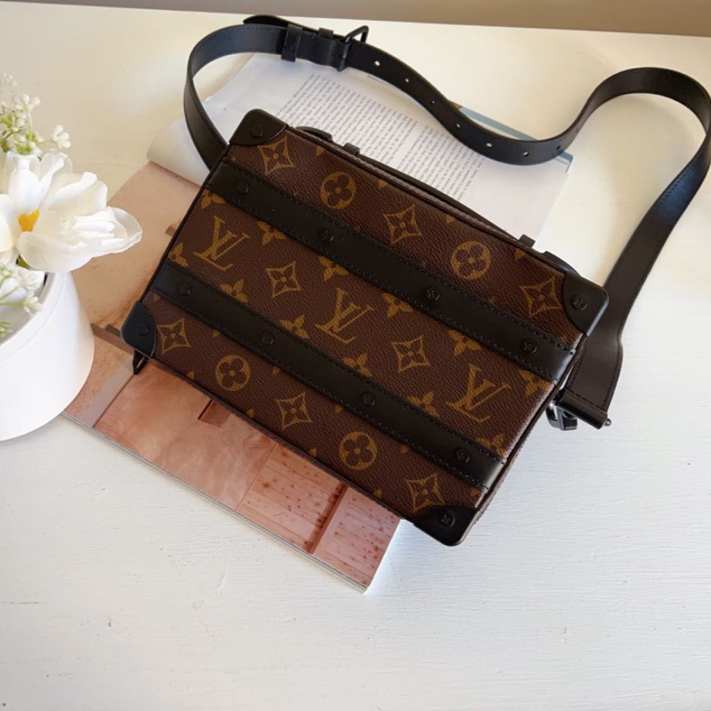 Louis Vuitton Brown Monogram Macassar Handle Soft Trunk 2022