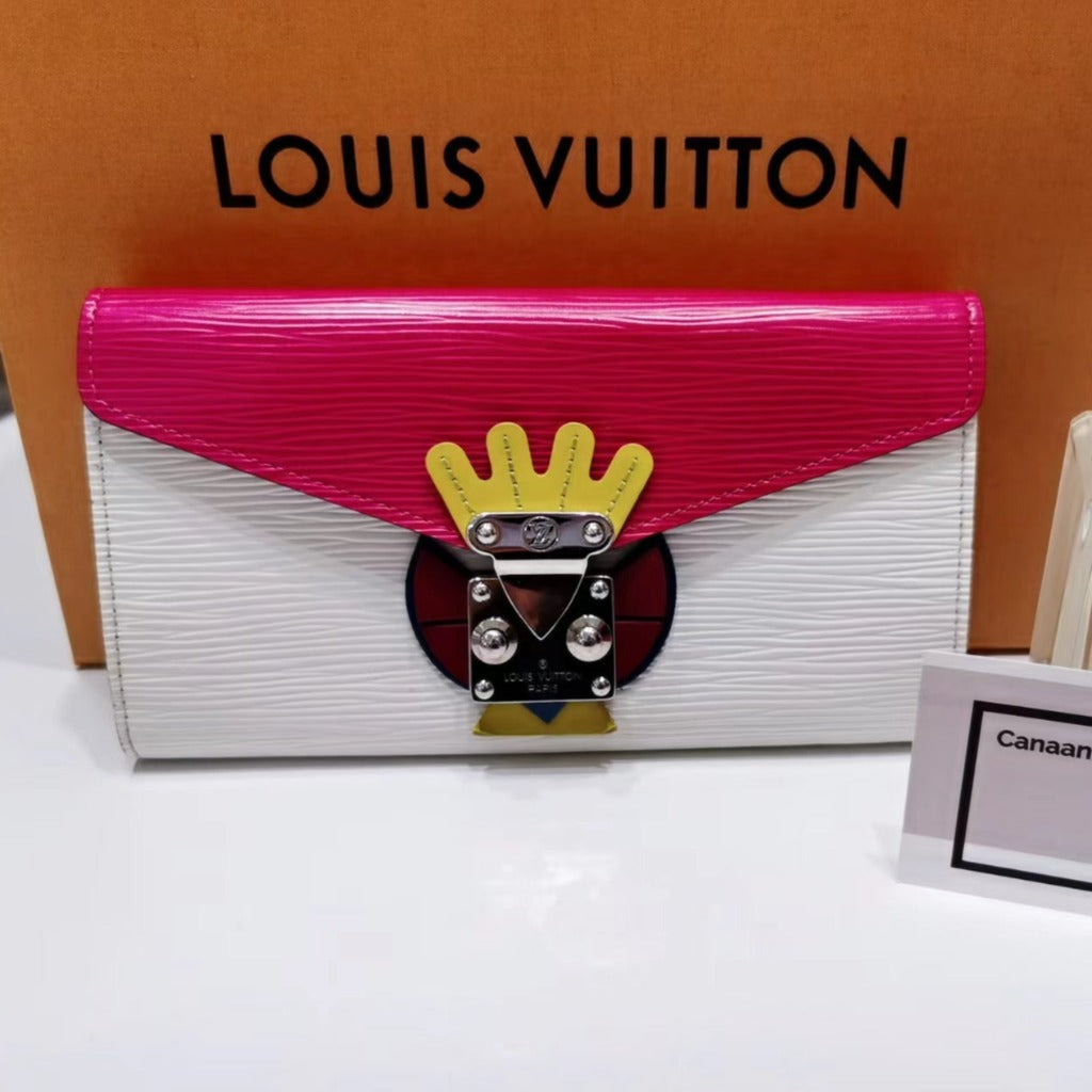 Louis Vuitton Limited Edition Epi Leather Tribal Mask Sarah