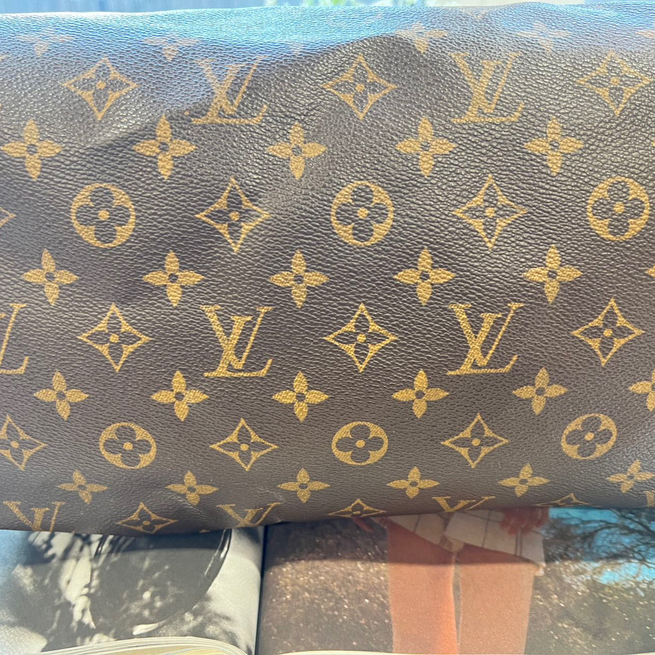 Louis Vuitton LV Monogram Speedy 35 Vintage